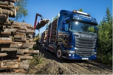 Scania's Euro 6 V8 engine available for 100% biodiesel operation